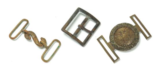 THREE BUCKLES.  American  mid