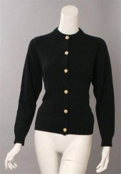 Three Burberry cashmere cardig