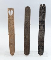 THREE BUSKS 19TH CENTURYTHREE