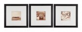 THREE B&W FRAMED DELTA PROMOTI
