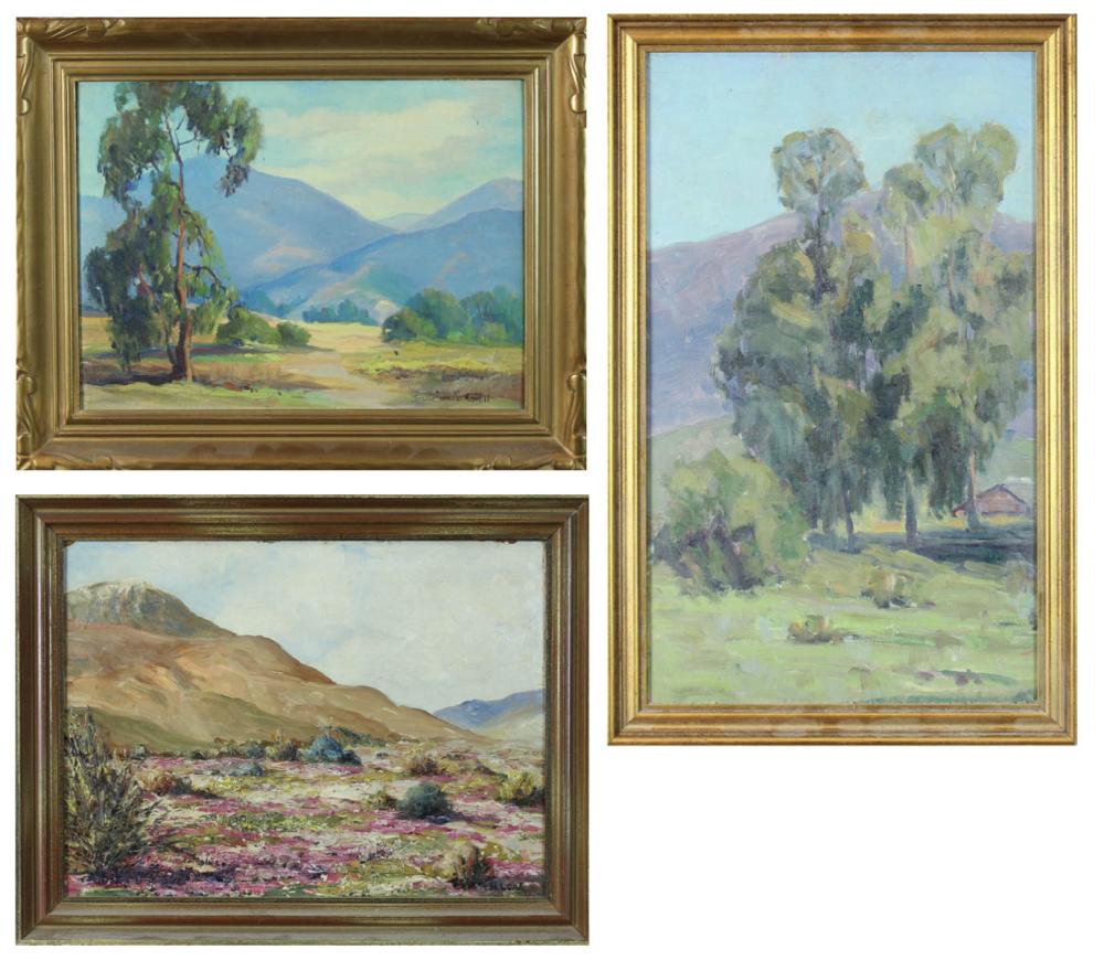 THREE CALIFORNIA LANDSCAPES: JESSIE