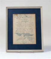 Three calligraphic studies