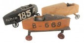 THREE CANVAS AMERICAN SOAP BOX
