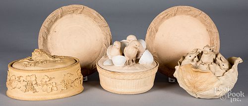 THREE CANWARE COVERED DISHESThree