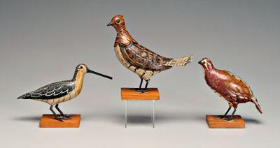 Three Carl Forslund decoys: