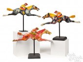 THREE CARNIVAL HORSE AND JOCKE