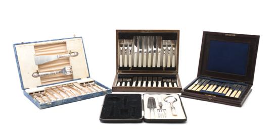 Three Cased Sets of English Fish