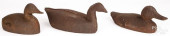 THREE CAST IRON SINKBOX DUCK D