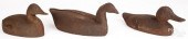 THREE CAST IRON SINKBOX DUCK D