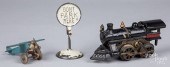 THREE CAST IRON TOYSThree cast