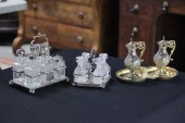 THREE CASTER SETS. American or