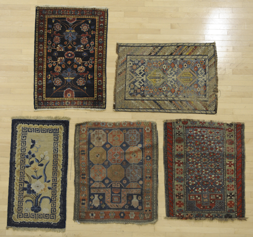 Three Caucasian mats together