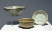 THREE CELADON BOWLSThree celad