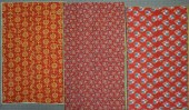 THREE CENTRAL ASIAN BED COVERS