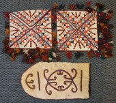 THREE CENTRAL ASIAN HAND-PRESS