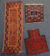THREE CENTRAL ASIAN WALL HANGI