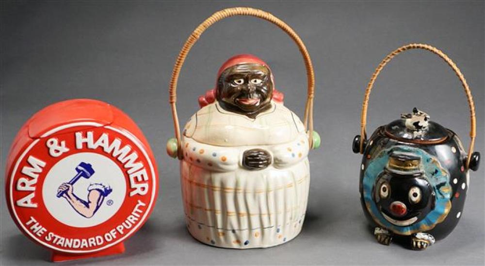 THREE CERAMIC JARSThree Ceramic
