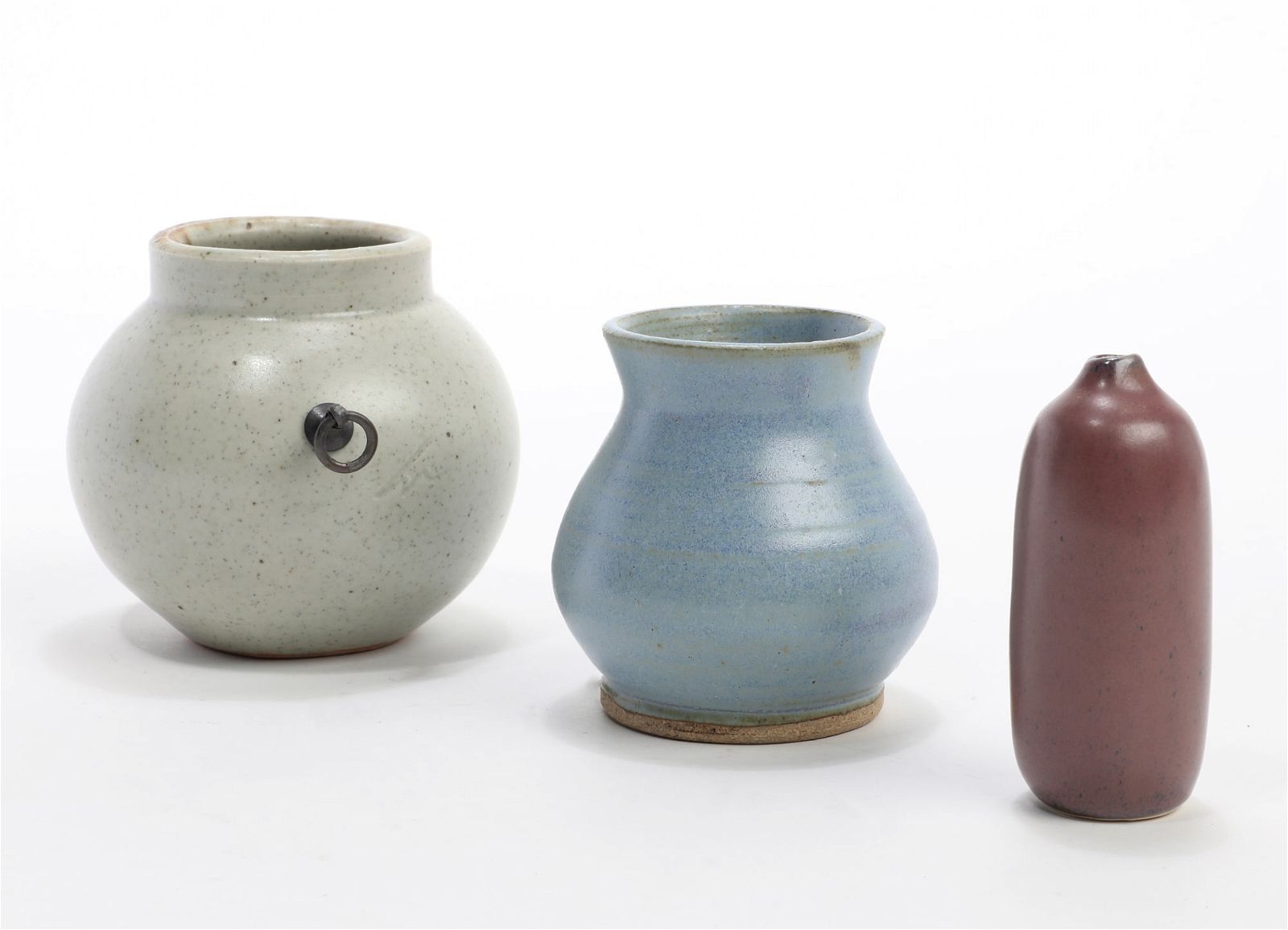 THREE CERAMIC VESSELSThree