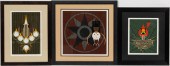THREE CHARLEY HARPER BIRD MOTI
