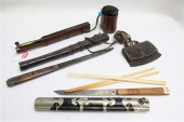 THREE CHINESE 19TH CENTURY COL