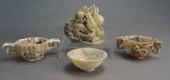 THREE CHINESE ARCHAIC FORM PAL