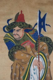 THREE CHINESE ARTWORKSTHREE CH