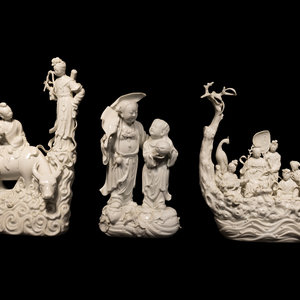 Three Chinese Dehua