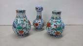 , THREE CHINESE 'DOUCAI' VASES