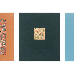 Three Chinese Embroidered Silk