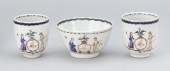 THREE CHINESE EXPORT PORCELAIN