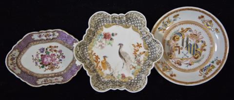 THREE CHINESE EXPORT WARES 18th