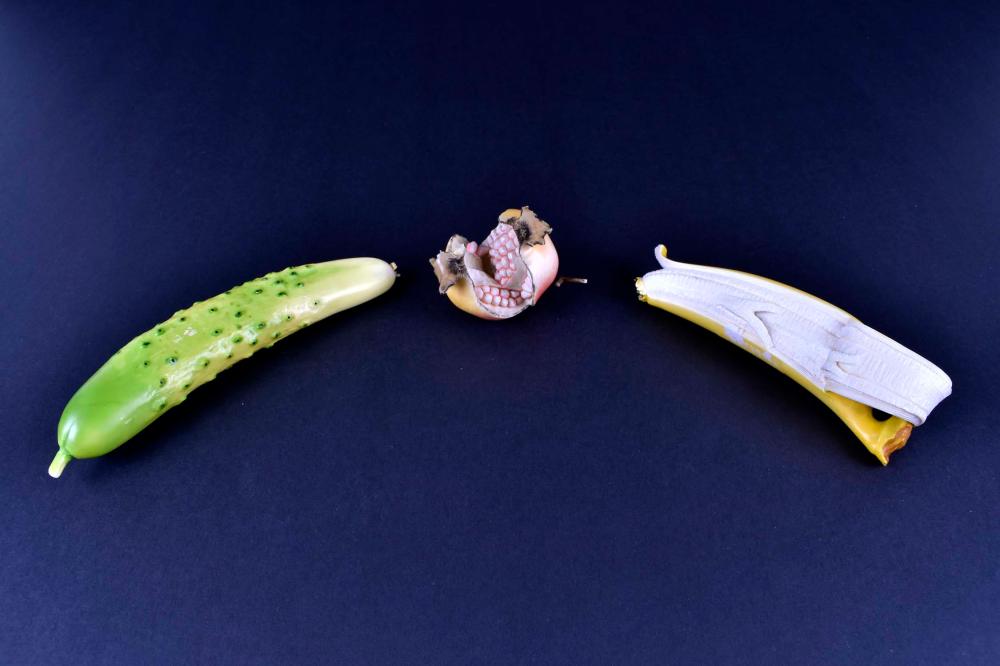 THREE CHINESE FRUITS AND