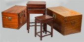 THREE CHINESE HARDWOOD NESTING