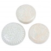 THREE CHINESE HUTIAN WARE CELA