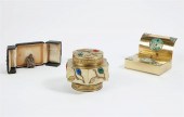 THREE CHINESE METALWARE OBJECT