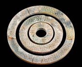 THREE CHINESE NEOLITHIC GREENS