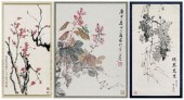 Three Chinese paintings: ink a