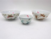 THREE CHINESE PORCELAIN COLLEC