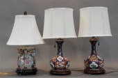 THREE CHINESE PORCELAIN VASES