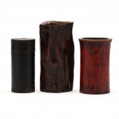 THREE CHINESE SCHOLAR ITEMS  I