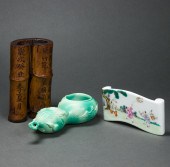 THREE CHINESE SCHOLAR'S OBJECT