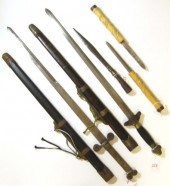 THREE CHINESE SWORD PLUS A SPE