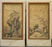 THREE CHINESE WATERCOLORS, HAN