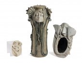 THREE CHRISTINE SIBLEY CERAMIC