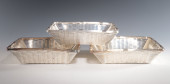 THREE CHRISTOFLE GALLIA SILVER