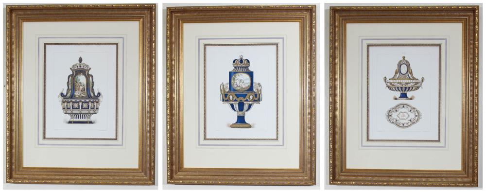 THREE CHROMOLITHOGRAPHS FEATURING