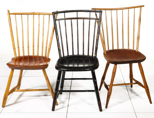 THREE CIRCA 1800 AMERICAN