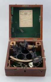 THREE-CIRCLE FRAME SEXTANT BY