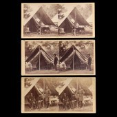 THREE CIVIL WAR (3) STEREOVIEW