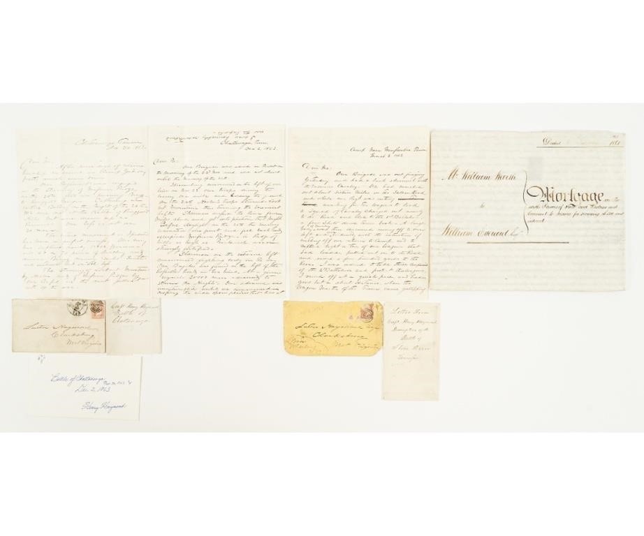 Three Civil War letters by